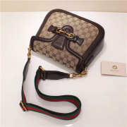 Gucci Lady Web Shoulder Bag Coffee - 2