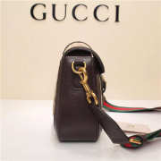 Gucci Lady Web Shoulder Bag Coffee - 4