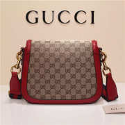 Gucci Lady Web Shoulder Bag Red - 2