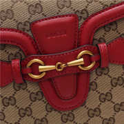 Gucci Lady Web Shoulder Bag Red - 6