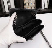 Chanel Caviar Leather Handbag Black - 2