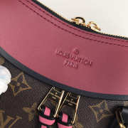 Louis Vuitton Tuileries Monogram Canvas Handbags Rose Red M41456 - 2