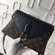 Louis Vuitton Saint Michel Monogram Epi Leather Bag With Black M44033 - 2