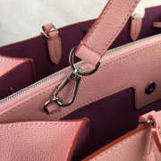 Louis Vuitton Lockmeto Calfskin Handbags Pink M54570 - 4