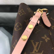 Louis Vuitton Neonoe Monogram Calfskin Bucket Bag Pink M44021 - 2