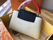 Louis Vuitton Leather Capucines Bag N94519 Beige - 2