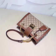 Gucci Padlock small shoulder bag 498156 Brown - 5