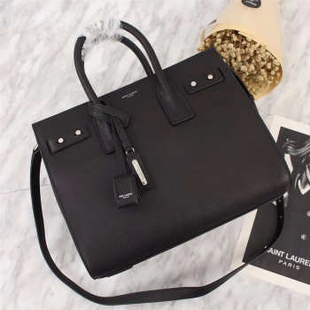 YSL Sac De Jour Handbag Black 32cm