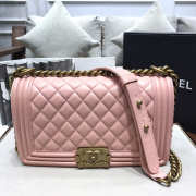 Chanel Leboy lambskin Bag in Pink 67086 - 3