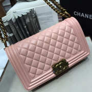 Chanel Leboy lambskin Bag in Pink 67086 - 4