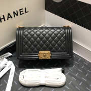 Chanel Leboy Calfskin Bag in Black 67086 - 1