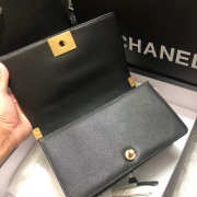 Chanel Leboy Calfskin Bag in Black with Gold Hardware 67086 - 5