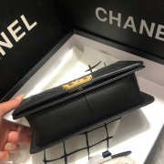 Chanel Leboy Calfskin Bag in Black with Gold Hardware 67086 - 3