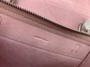 Celine Micro Belt Bag In Grained Calfskin with Pink 20cm 175519 - 4