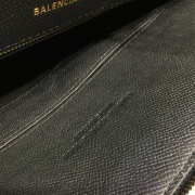 Balenciaga Ville medium graffiti logo calfskin bag black 18SS - 2