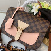 Louis Vuitton Damier Ebene Crossbody Handbag Pink N40148 - 4