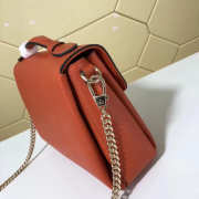 Gucci Interlocking G Crossbody Chain Bag Red 510302 - 4