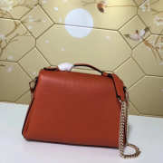 Gucci Interlocking G Crossbody Chain Bag Red 510302 - 5