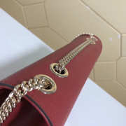 Gucci Marmont Shoulder Red Leather Cross Body Bag 510303 - 6