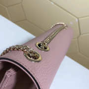 Gucci Marmont Shoulder Pink Leather Cross Body Bag 510303 - 6