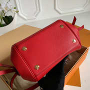 Louis Vuitton Milla Calfskin Bag Red Veau Nuage M54347  - 6