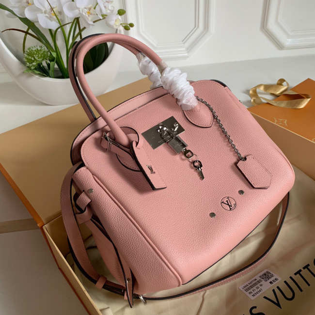 Louis Vuitton Milla Calfskin Bag Pink Veau Nuage M54347  - 1