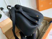 Louis Vuitton Milla Calfskin Bag Black Veau Nuage M54347 - 5