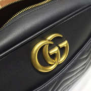 Gucci Marmont medium shoulder bag black 443499 Bagsaa - 5