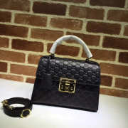 Gucci Padlock Signature Top Handle Bag black 453188 - 6