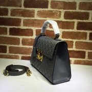 Gucci Padlock Signature Top Handle Bag gray 453188 - 4