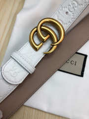 Gucci Belt White - 2