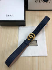 Gucci Belt Navy Blue - 6