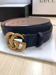 Gucci Belt Navy Blue - 4