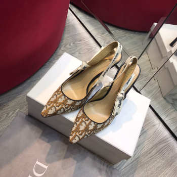 Dior Yellow High Heel shoes 9.5cm