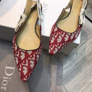 Dior Red Flat shoes - 1