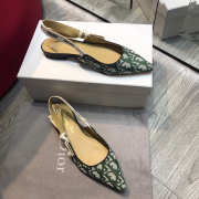 Dior Green Flat shoes - 6