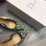 Dior Green Mid Heel shoes 6.5cm - 4