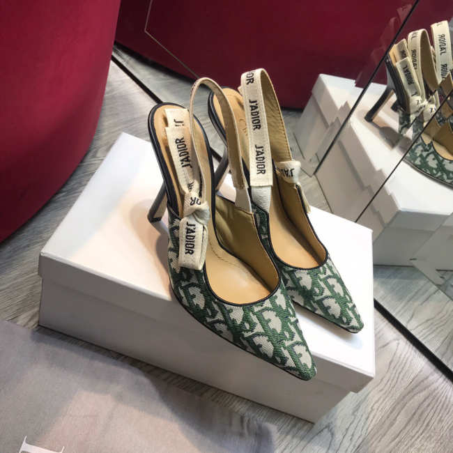 Dior Green High Heel shoes 9.5cm - 1