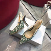 Dior Green High Heel shoes 9.5cm - 3