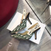 Dior Green High Heel shoes 9.5cm - 5