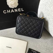 Chanel Medium Caviar Vanity Bag Black 21cm - 3