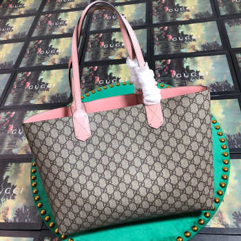 Gucci Tote Calfskin Pink Bag 368568 