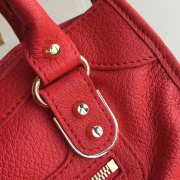 Balenciaga Motorcycle Medium Handbag Red - 4