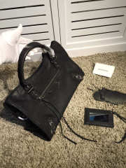 Balenciaga Classic City 38cm Goatskin black Bag - 5