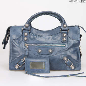 Balenciaga Classic City 38cm Bag blue