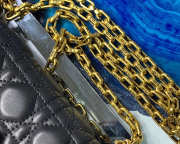 Dior Addict Lambskin retro chain Black bag - 6