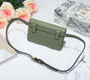 Dior Saddle Waistband Saddle green bag 17cm - 4