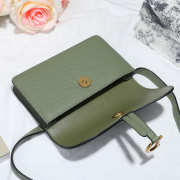 Dior Saddle Waistband Saddle green bag 17cm - 6