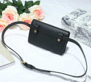 Dior Saddle Waistband Saddle Black bag 17cm - 3