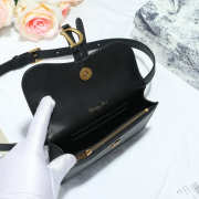 Dior Saddle Waistband Saddle Black bag 17cm - 2